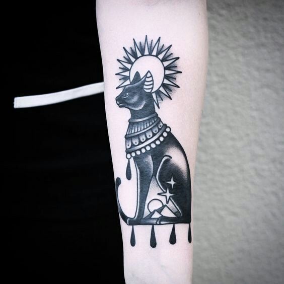 Cat Tattoo - Egypt