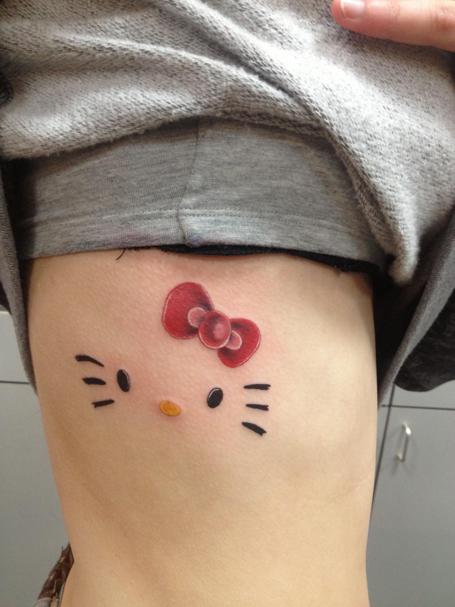 Tatuagem da Hello Kitty