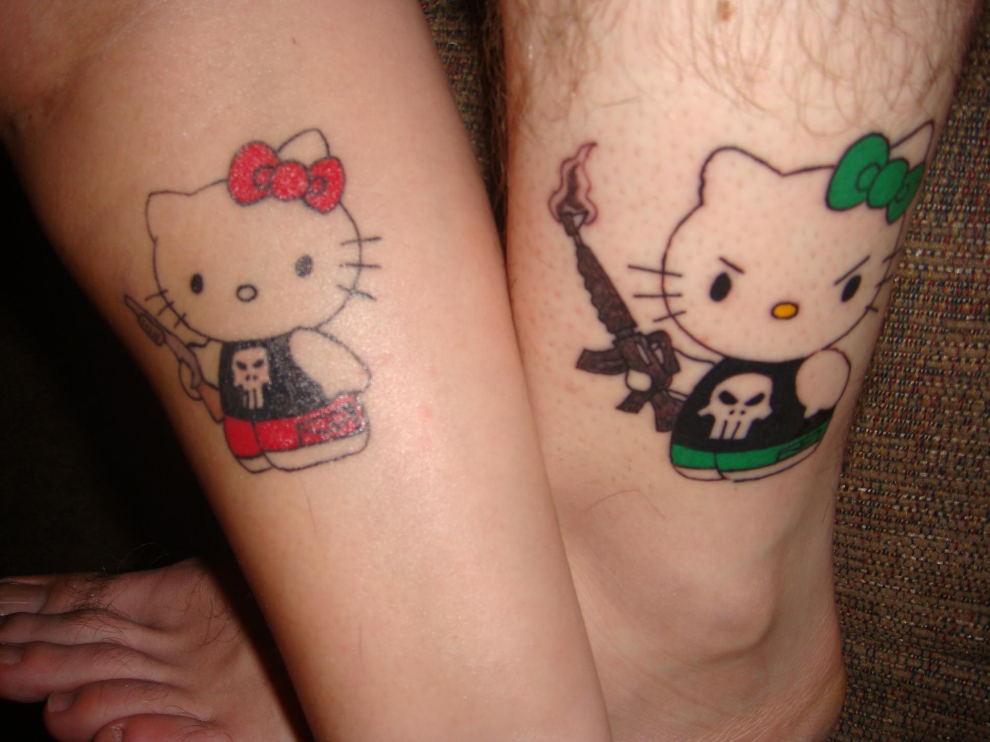 Hello Kitty Tattoos