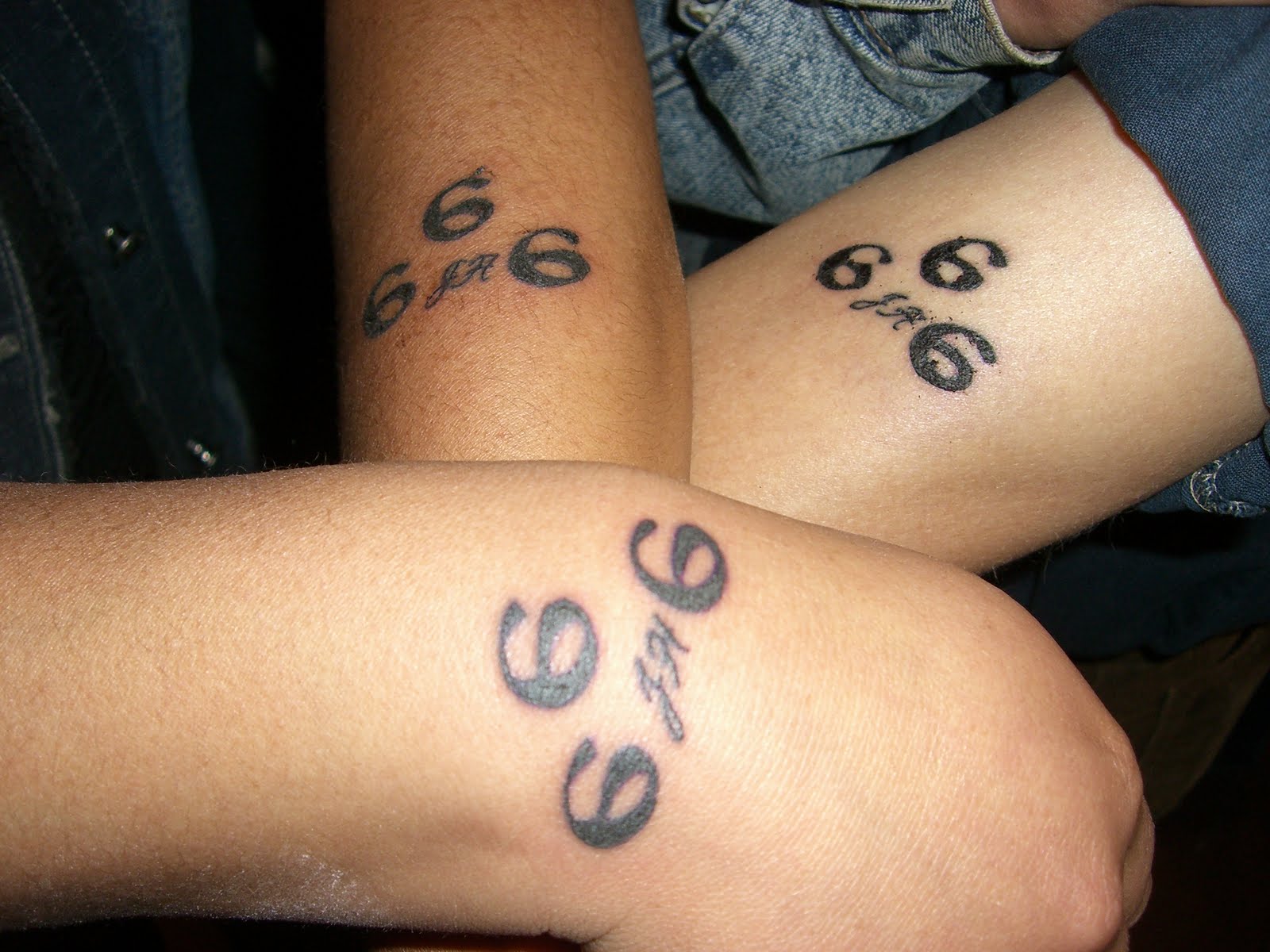 Tattoo 666 Man with