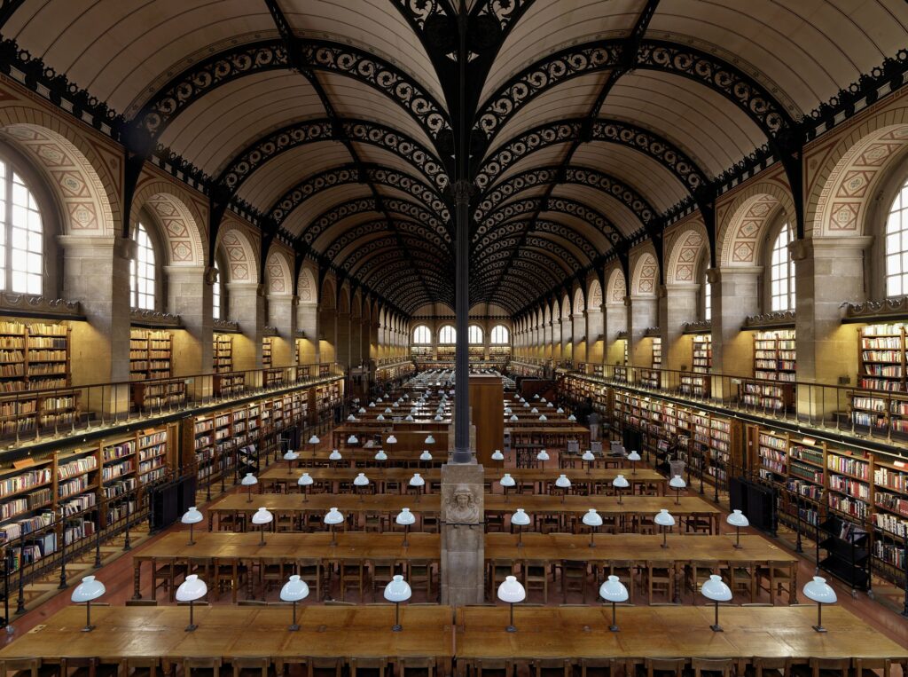 Bibliothèque Sainte-Geneviève, Paryż, Francja